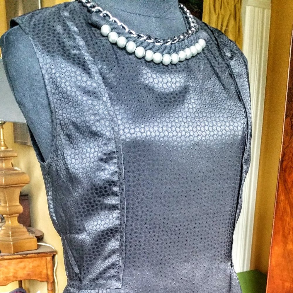 NWT Esley  black fully lined dress size S
